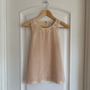 Madewell Yellow Tank Blouse